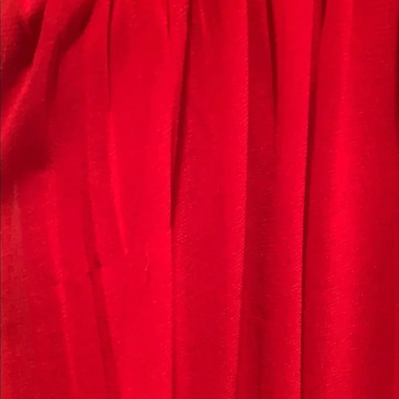 Red Spaghetti Strap Long Dress - Picture 5 of 8